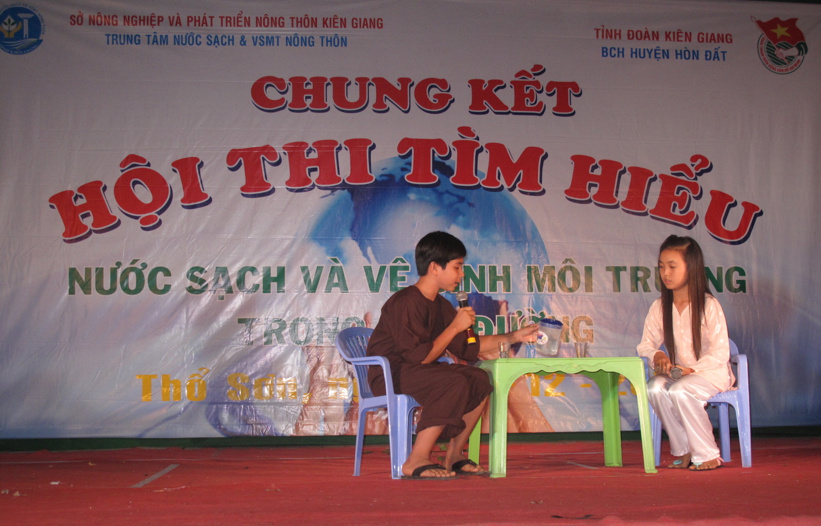 Tiết mục tự giới thiệu huyện Kiên Hải